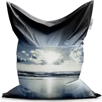 Sedací pytel Sablio Sedací vak Classic Pohled na moře - 150x100 cm