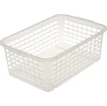 Košík mini, plast, transparentní
