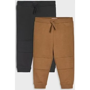 Dětská móda Sinsay - Teplákové joggery - hnědá - 068FX-74X - 068FX-74X-68