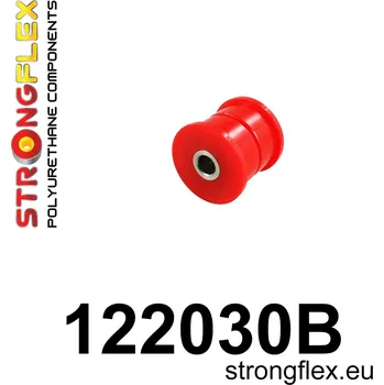 Silentblok nápravy 122030B: Rear differential mounting bush Red