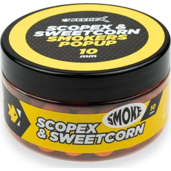 Boilies FEEDER EXPERT Smokers pop-up 100ml - Scopex Kukuřice 10mm