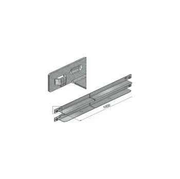 Prodejní regál Nosník regálu Midi Rack typ Z délka 1000mm - sada