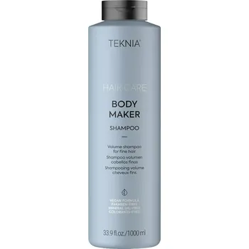 Šampon Lakme Teknia Body Maker Shampoo objemový šampon pro jemné vlasy 1000 ml + Prodloužená možnost vrácení zboží do 30 dnů.