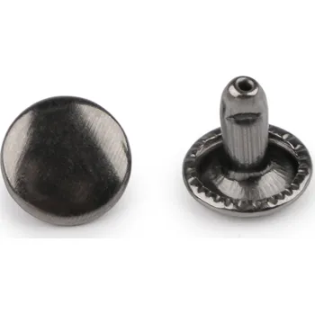 Nýt Duté nýty Ø9 mm oboustranné, malé, 2 nikl černý