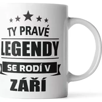 Sablio Hrnek Ty pravé legendy se rodí v září - 890 ml - XXL