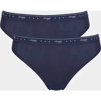 Kalhotky Dámské kalhotky Sloggi Z3HP4 01R Tai 2P černé, BLACK 42 i343_10198072-0004-42