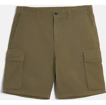 Pánské kraťasy ŠORTKY WOOLRICH GABARDINE CARGO SHORTS LAKE OLIVE