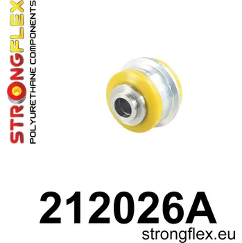 Silentblok nápravy 212026A: Strongflex Silentblok předního ramene - zadní varianta SPORT Yellow