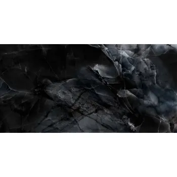 Dlažba Calmness Black mat - dlaždice rektifikovaná 59,7x119,7 černá mat 170960