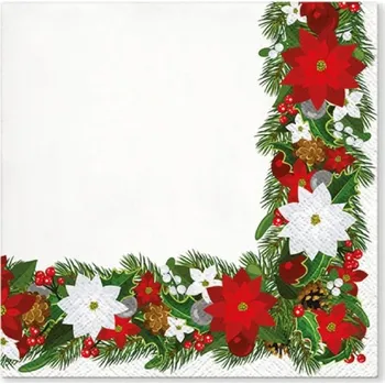 Papírový kapesník PAW Ubrousky TaT Spruce Frame 33x33cm