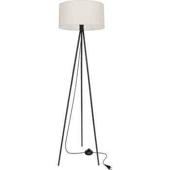 Stojací lampa Stojací lampa trojnožka SHANTI - 1xE27, 40W, černá / šedá