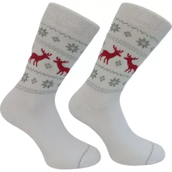 Dámské oblečení Dospelé froté ponožky Frodo - 39-41 / bílá