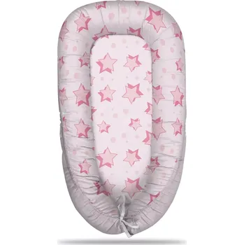 Hnízdečko pro miminko Sablio Hnízdečko pro miminko Růžové hvězdičky