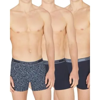 Boxerky Pánské boxery Emporio Armani EM000371 AF10779 BOXER modrá M