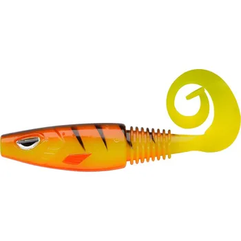 Berkley Gumová Nástraha Sick Curl Hot Yellow Perch - 8 cm