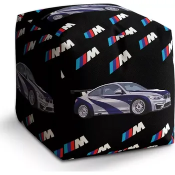 Taburet Sablio Taburet Cube MPERFORMANCE sportovní auto: 40x40x40 cm