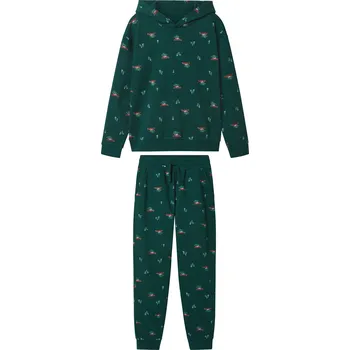 esmara® Chlapecká vánoční tepláková souprava, 2dílná (zelená, 134/140)