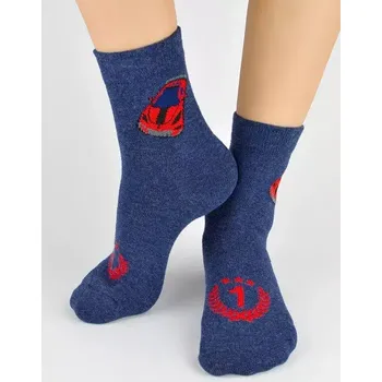 Chlapecké oblečení Chlapecké ponožky SB001 Ferrari - 23-26 / jeansová