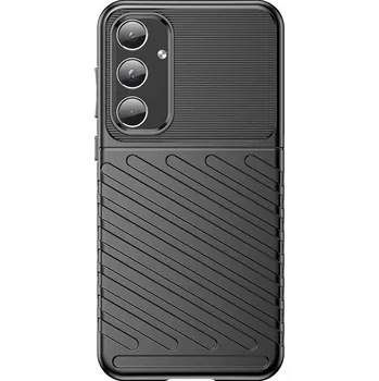 Pouzdro na mobilní telefon Hurtel Panelové pouzdro Thunder Case pro Samsung Galaxy A55 - černé
