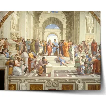 Plakát Sablio Plakát Athénská škola - Raffael Santi - 120x80 cm