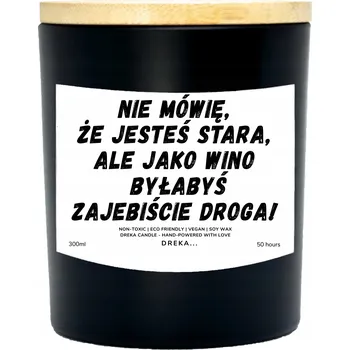 Svíčka Sójová vonná svíčka Dreka 1 ks