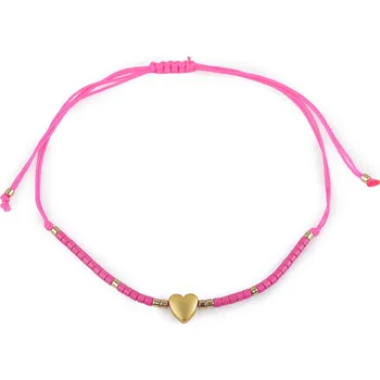 Náramek Náramek shamballa Varianta: 10 pink, Balení: 1 ks