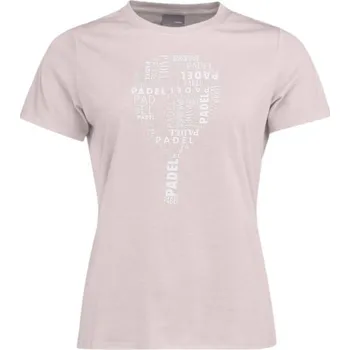 Dámské tričko Dámské tričko Head Padel TYPO W - rose Růžový (XS)
