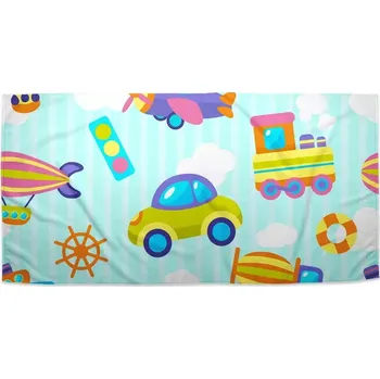 Osuška Sablio Ručník Autíčka - 50x100 cm