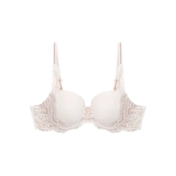 Podprsenka Dámská podprsenka Peony Florale WP - WHITE - bílé 6308 - TRIUMPH angora 90D
