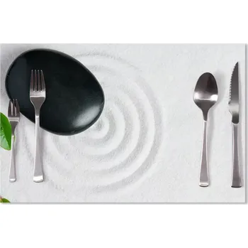 prostírání Sablio Prostírání Listy a kámen: 40x30cm