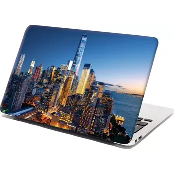 samolepka Sablio Samolepka na notebook Noční mrakodrapy - 29x20 cm