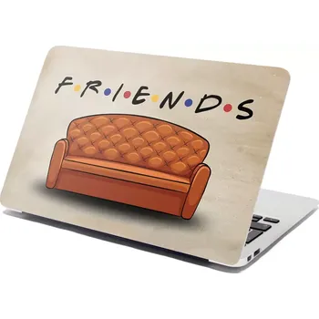 samolepka Sablio Samolepka na notebook Seriál přátelé FRIENDS Gauč - 29x20 cm
