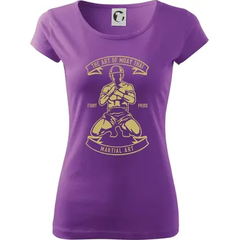 Dámské tričko Art Of Muay Thai - Dámské triko Pure - XS ( Fialová )