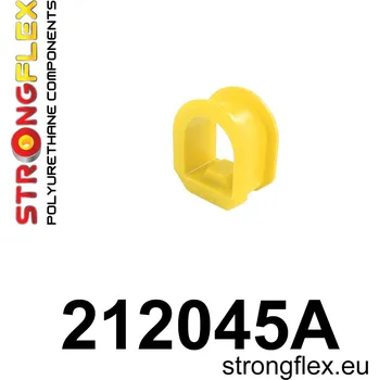 Silentblok nápravy 212045A: Steering rack bush SPORT Yellow