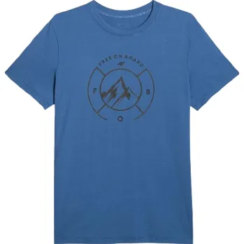 Pánské triko 4F Tshirt M3138 Velikost: L / Barva: modrá