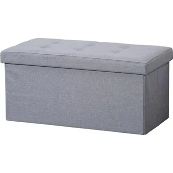 Úložný box KESPER 15952 Čalouněná komoda, 76 x 38 x 38 cm