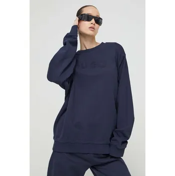 Dámská mikina Bavlněná mikina HUGO dámská, s aplikací, 50512022 námořnická modř 59X, vel. S