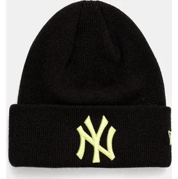Čepice Dětská čepice New Era NEW YORK YANKEES černá barva, 60565597 99X, vel. 52/53