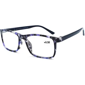 Brýle na čtení IDENTITY Dioptrické brýle MC2291 +5,00 violete flex