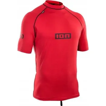Pánské tričko s krátkým rukávem ION Rashguard Men SS Red 2025 XXL
