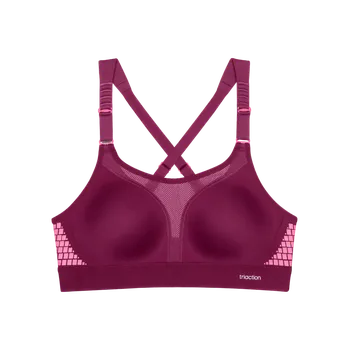 Podprsenka Dámská podprsenka Triaction Extreme Lite N EX - UNKNOWN - vínová 3328 - TRIUMPH UNKNOWN 70C