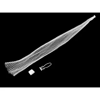 Síťka k balení zboží s koncovkou k zavěšení