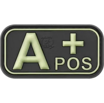 Nášivka Gumová nášivka Jackets to Go krev A POS - svítící