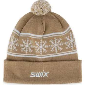 Čepice Zimní čepice Swix SCANDI 56 Béžová, Bílá