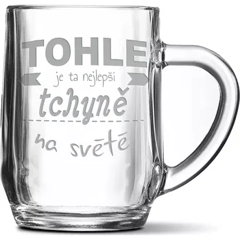 Sklenice Sablio Půllitr Tohle je ta nejlepší tchyně na světě: 0,5 l