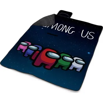 deka Sablio Plážová deka AMONG US ve vesmíru: 200x140 cm