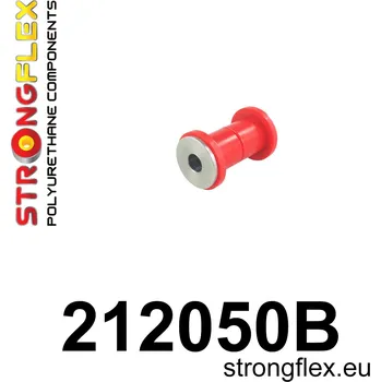 Silentblok nápravy 212050B: Steering rack bush Red