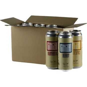 Pivo 8 x plechovka 0,5l Kombinace příchutí: 4x Heavy + 4x Mate