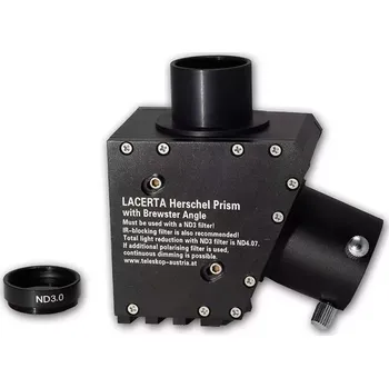 Hvězdářský dalekohled Hranol Lacerta HERSCHEL Hranol 1.25" vč. ND3 (Brewster)