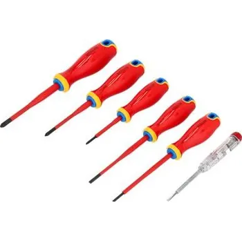 Šroubovák Elektrikářské šroubováky set 6 kusů. ocel S2, 1000V - S-12280